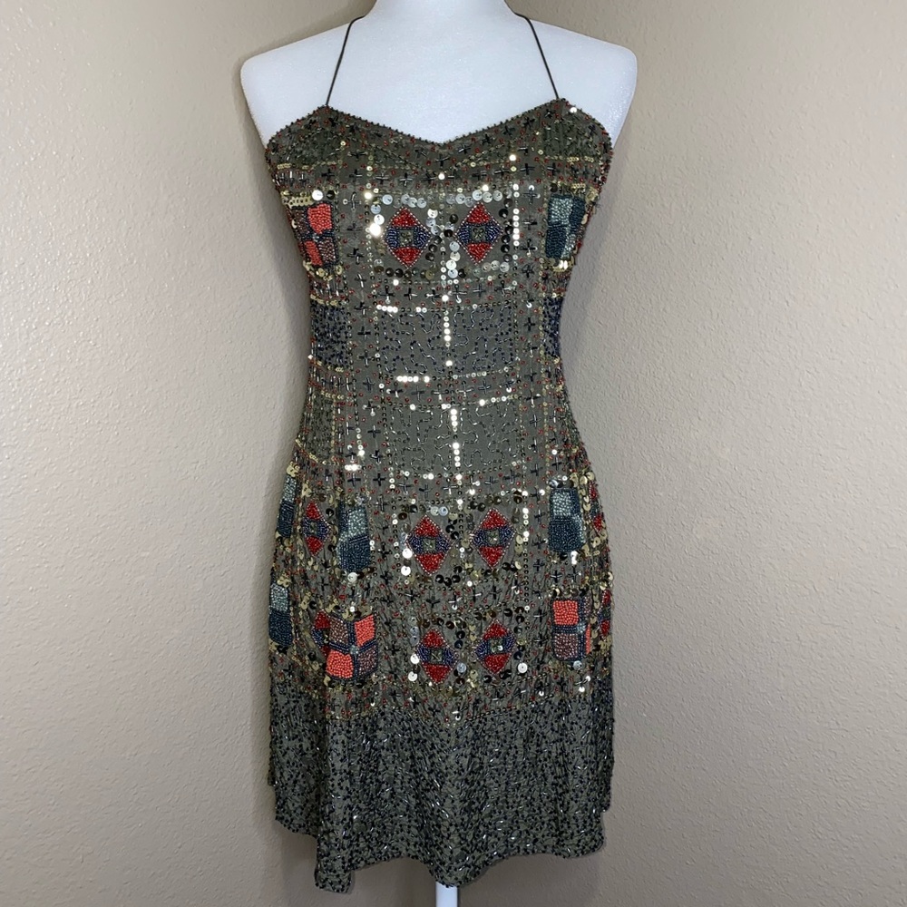 Chelsea & Violet - Beaded Mini Dress